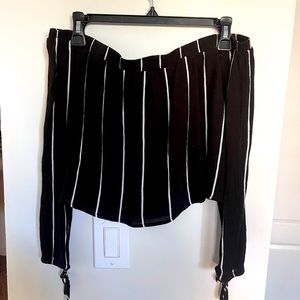 Off the shoulder blouse